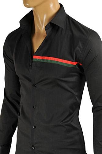 gucci men's button down shirt